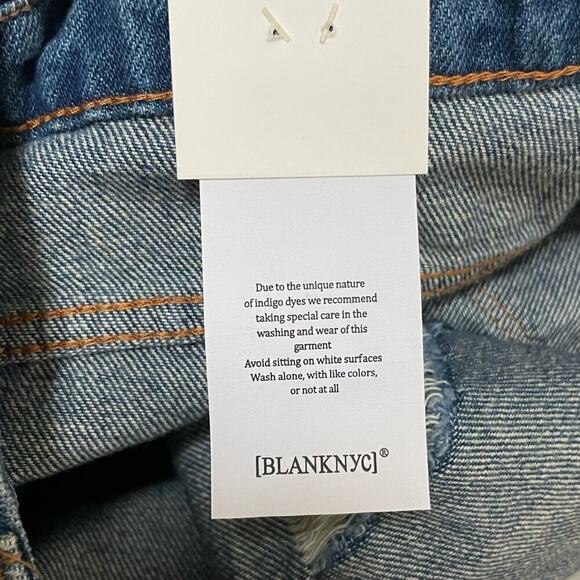 NWT BLANKNYC Jean Shorts Size 16W - Picture 4 of 6